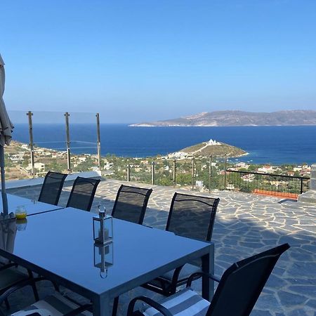 Agia Marina Mikrolimanou Villa Panorama מראה חיצוני תמונה