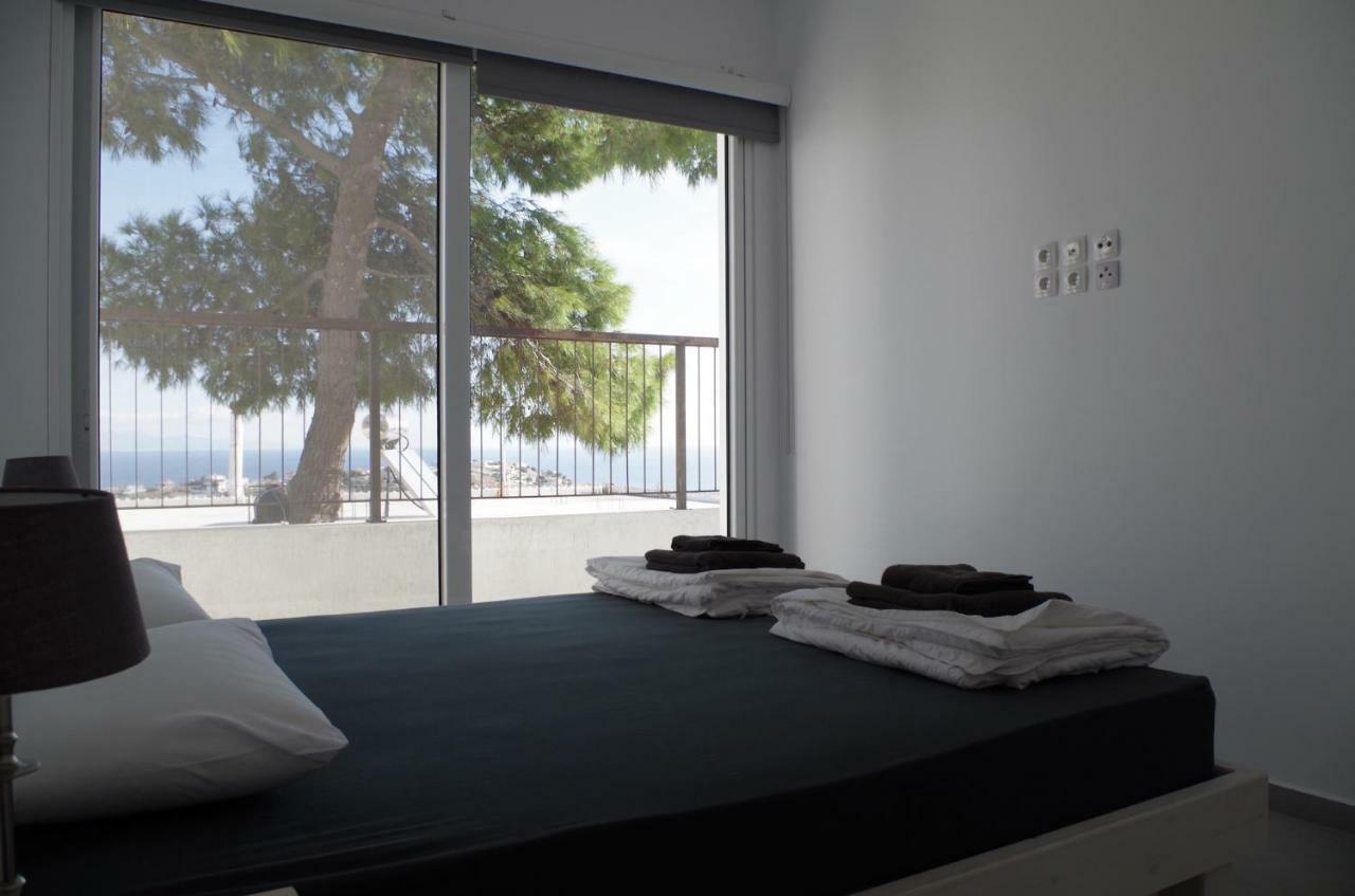 Agia Marina Mikrolimanou Villa Panorama מראה חיצוני תמונה