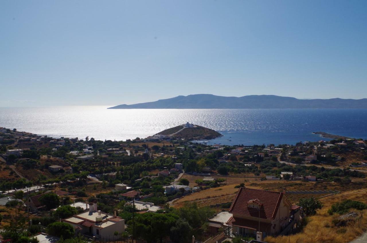 Agia Marina Mikrolimanou Villa Panorama מראה חיצוני תמונה